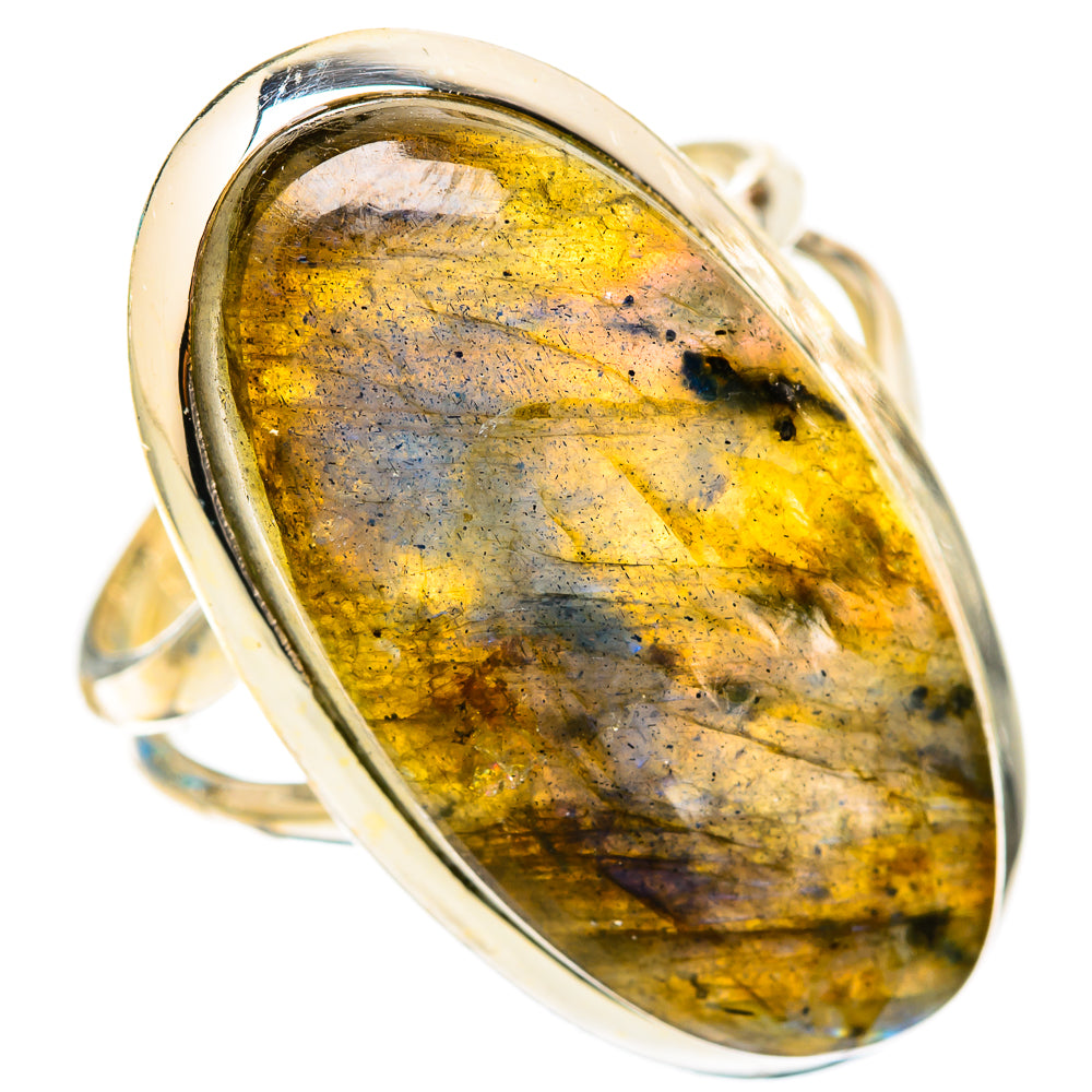 Labradorite Rings handcrafted by Ana Silver Co - RING117971 - Photo 2