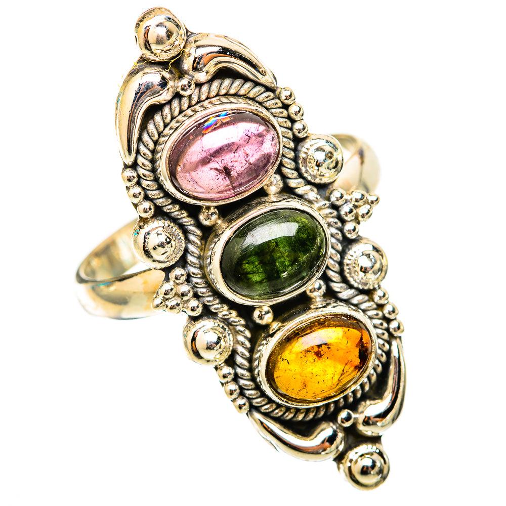 Tourmaline Rings handcrafted by Ana Silver Co - RING117989 - Photo 2