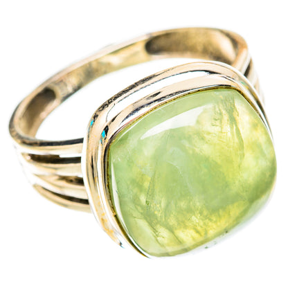 Prehnite Rings handcrafted by Ana Silver Co - RING118004 - Photo 2