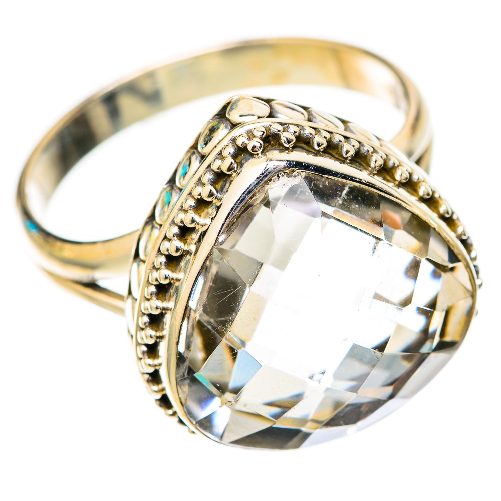 White Quartz Rings handcrafted by Ana Silver Co - RING118040 - Photo 2