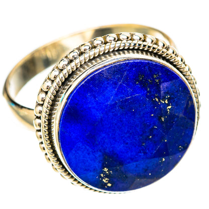 Lapis Lazuli Rings handcrafted by Ana Silver Co - RING118044 - Photo 2