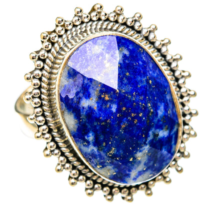 Lapis Lazuli Rings handcrafted by Ana Silver Co - RING118065 - Photo 2