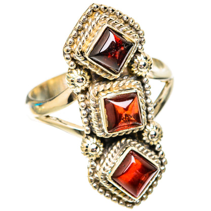 Garnet Rings handcrafted by Ana Silver Co - RING118073 - Photo 2