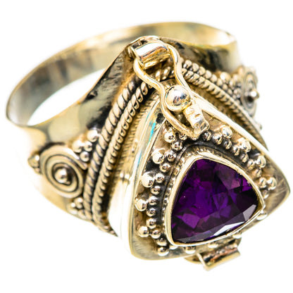Amethyst Rings handcrafted by Ana Silver Co - RING118077 - Photo 2