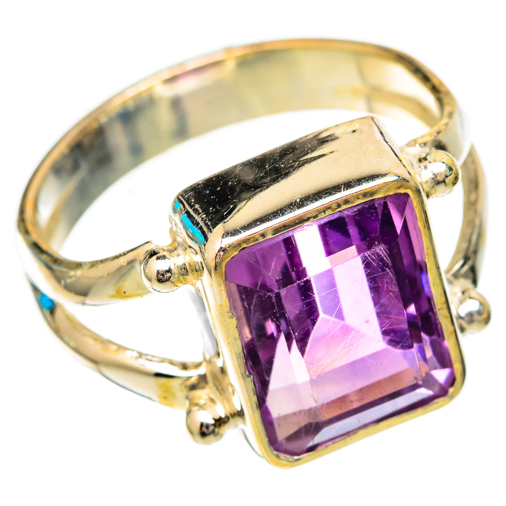 Amethyst Rings handcrafted by Ana Silver Co - RING118097 - Photo 2