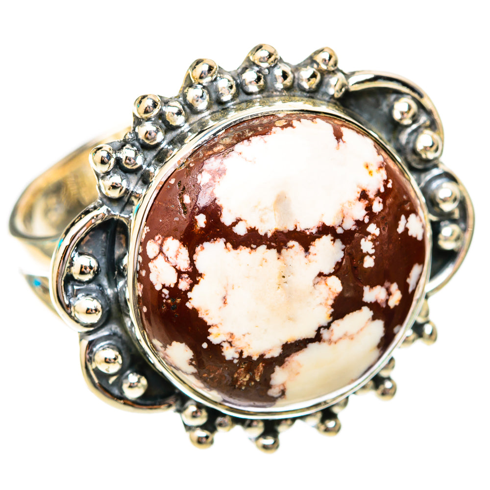 Wild Horse Jasper Rings handcrafted by Ana Silver Co - RING118115 - Photo 2