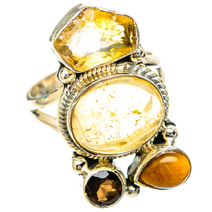 Citrine Rings handcrafted by Ana Silver Co - RING118117 - Photo 2