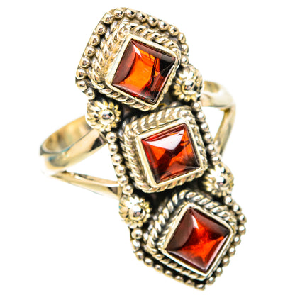 Garnet Rings handcrafted by Ana Silver Co - RING118121 - Photo 2