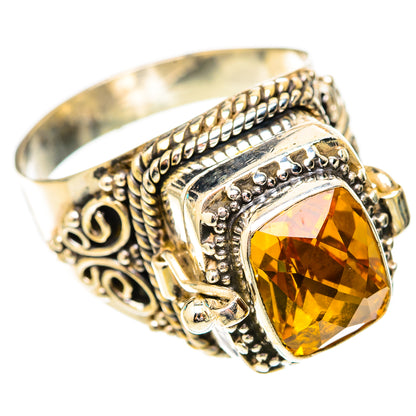 Citrine Rings handcrafted by Ana Silver Co - RING118146 - Photo 2