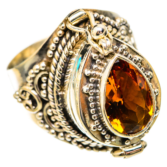 Mandarin Citrine Rings handcrafted by Ana Silver Co - RING118147 - Photo 2