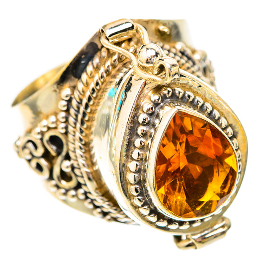 Mandarin Citrine Rings handcrafted by Ana Silver Co - RING118175 - Photo 2