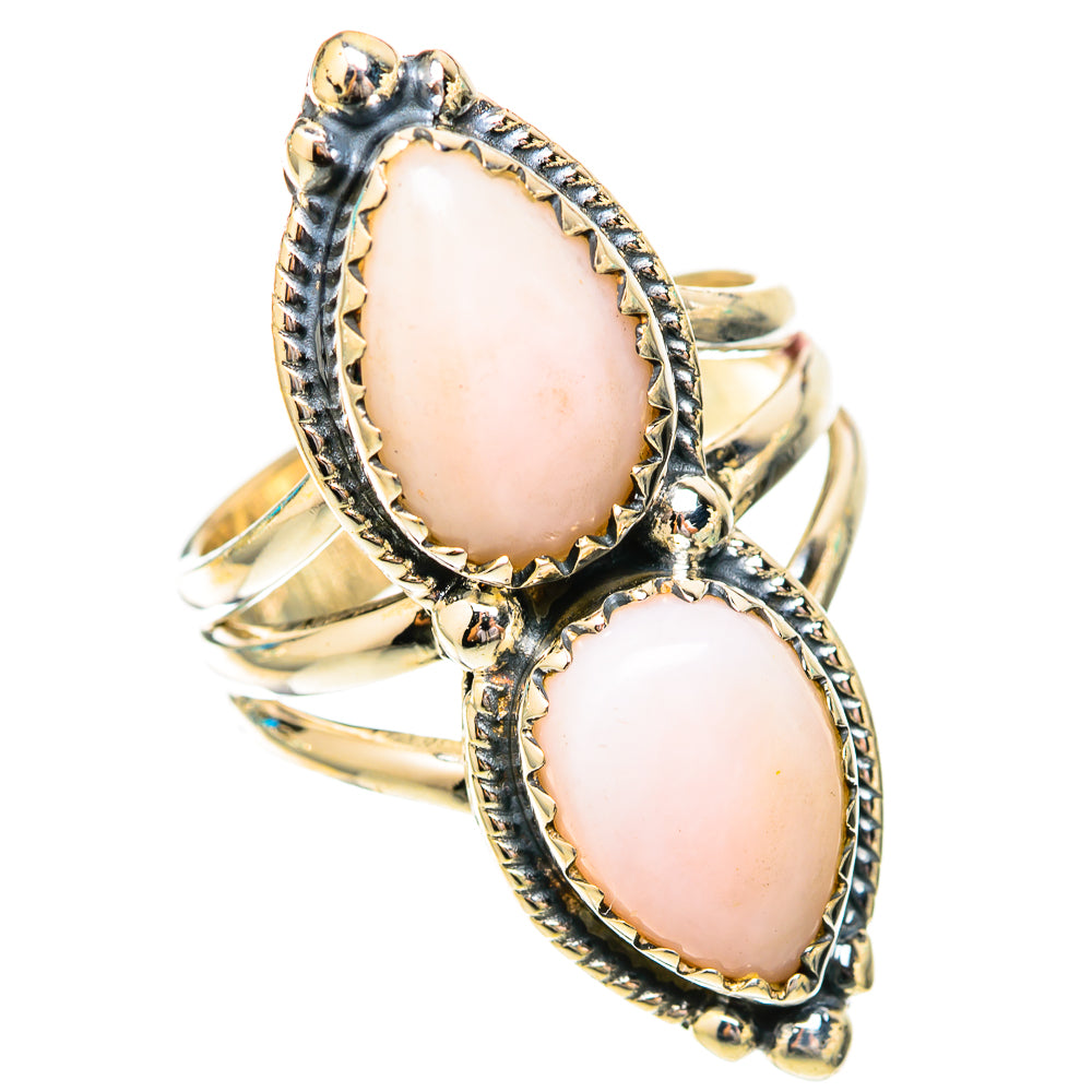 Ethiopian Opal Rings handcrafted by Ana Silver Co - RING118176 - Photo 2