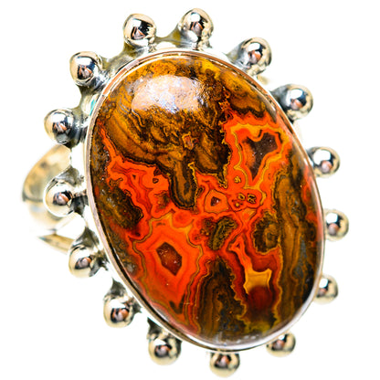 Moroccan Agate Rings handcrafted by Ana Silver Co - RING118192 - Photo 2