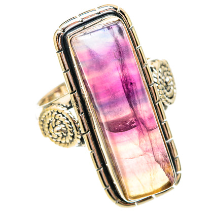 Fluorite Rings handcrafted by Ana Silver Co - RING118218 - Photo 2