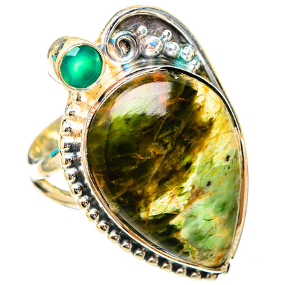 Rainforest Opal Rings handcrafted by Ana Silver Co - RING118245 - Photo 2