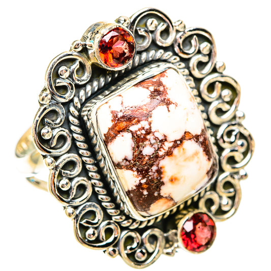 Wild Horse Jasper Rings handcrafted by Ana Silver Co - RING118254 - Photo 2