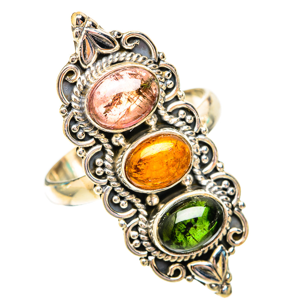 Tourmaline Rings handcrafted by Ana Silver Co - RING118268 - Photo 2