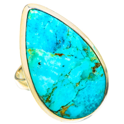 Chrysocolla Rings handcrafted by Ana Silver Co - RING118274 - Photo 2