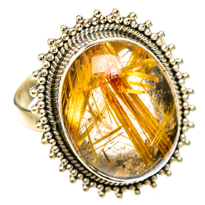 Rutilated Quartz Rings handcrafted by Ana Silver Co - RING118299 - Photo 2