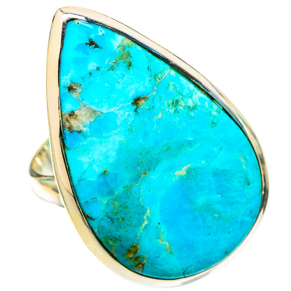 Chrysocolla Rings handcrafted by Ana Silver Co - RING118301 - Photo 2