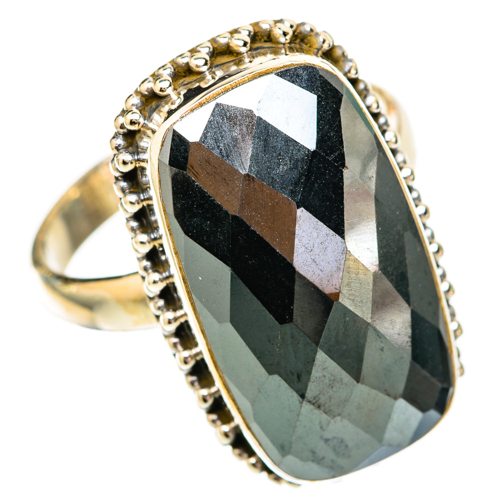 Hematite Rings handcrafted by Ana Silver Co - RING118305 - Photo 2