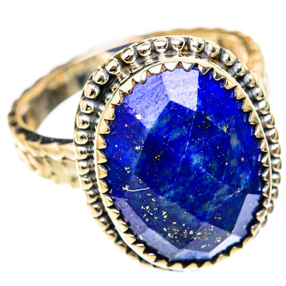 Lapis Lazuli Rings handcrafted by Ana Silver Co - RING118308 - Photo 2