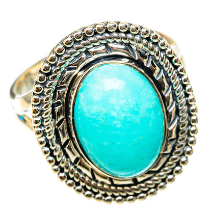 Amazonite Rings handcrafted by Ana Silver Co - RING118313 - Photo 2