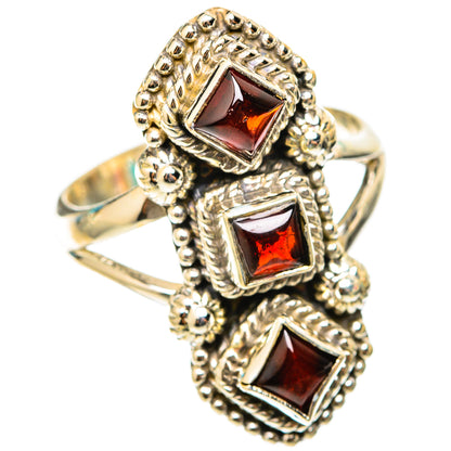 Garnet Rings handcrafted by Ana Silver Co - RING118318 - Photo 2