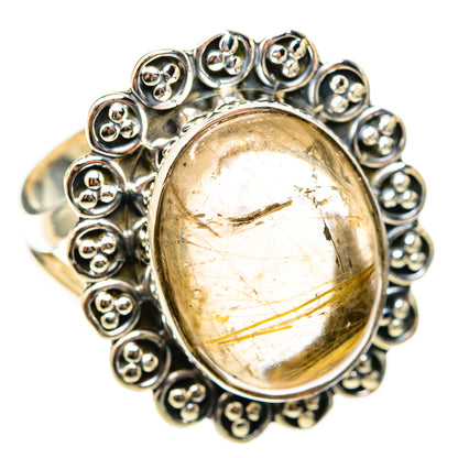 Rutilated Quartz Rings handcrafted by Ana Silver Co - RING118322 - Photo 2