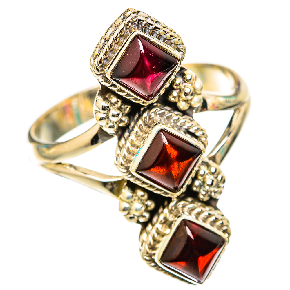 Garnet Rings handcrafted by Ana Silver Co - RING118344 - Photo 2