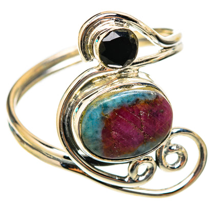 Ruby Fuchsite Rings handcrafted by Ana Silver Co - RING118355 - Photo 2