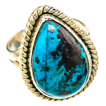 Shattuckite Rings handcrafted by Ana Silver Co - RING118359 - Photo 2