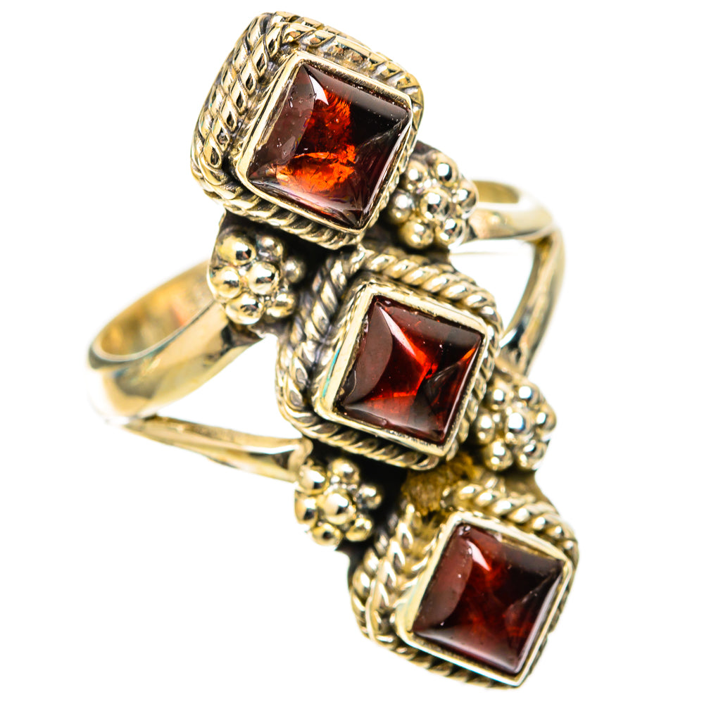 Garnet Rings handcrafted by Ana Silver Co - RING118365 - Photo 2
