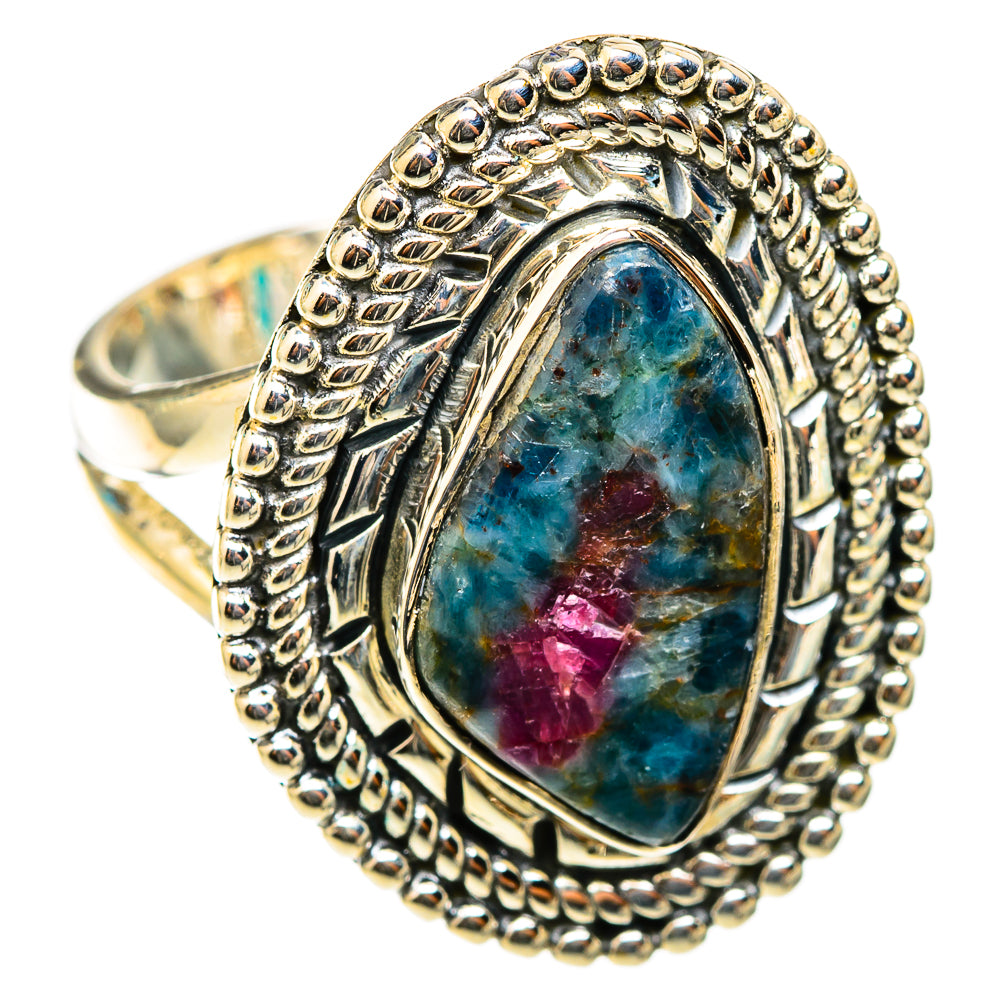 Ruby Fuchsite Rings handcrafted by Ana Silver Co - RING118377 - Photo 2