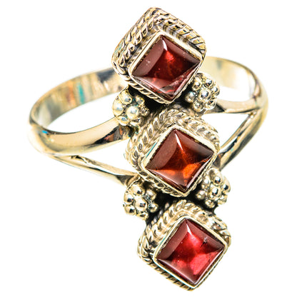 Garnet Rings handcrafted by Ana Silver Co - RING118384 - Photo 2