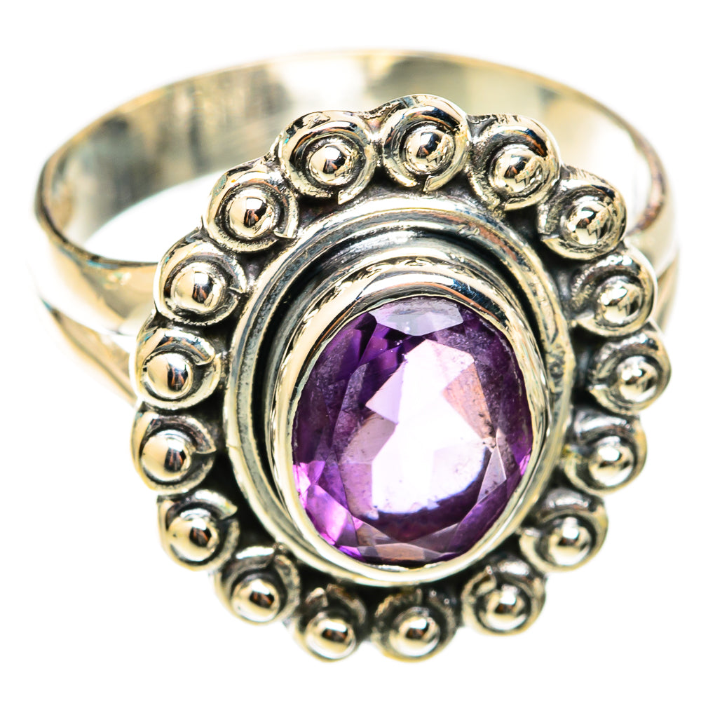 Amethyst Rings handcrafted by Ana Silver Co - RING118386 - Photo 2