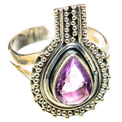 Amethyst Rings handcrafted by Ana Silver Co - RING118387 - Photo 2