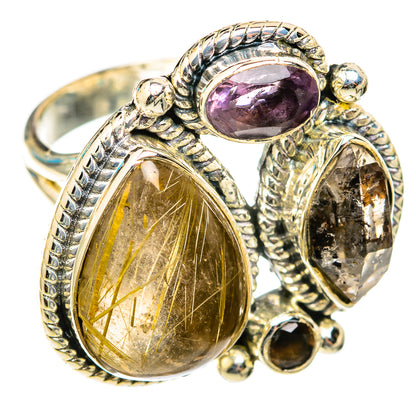 Rutilated Quartz Rings handcrafted by Ana Silver Co - RING118388 - Photo 2