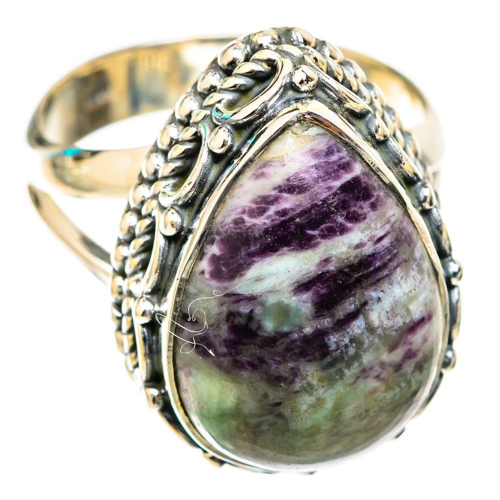 Lepidolite Rings handcrafted by Ana Silver Co - RING118394 - Photo 2
