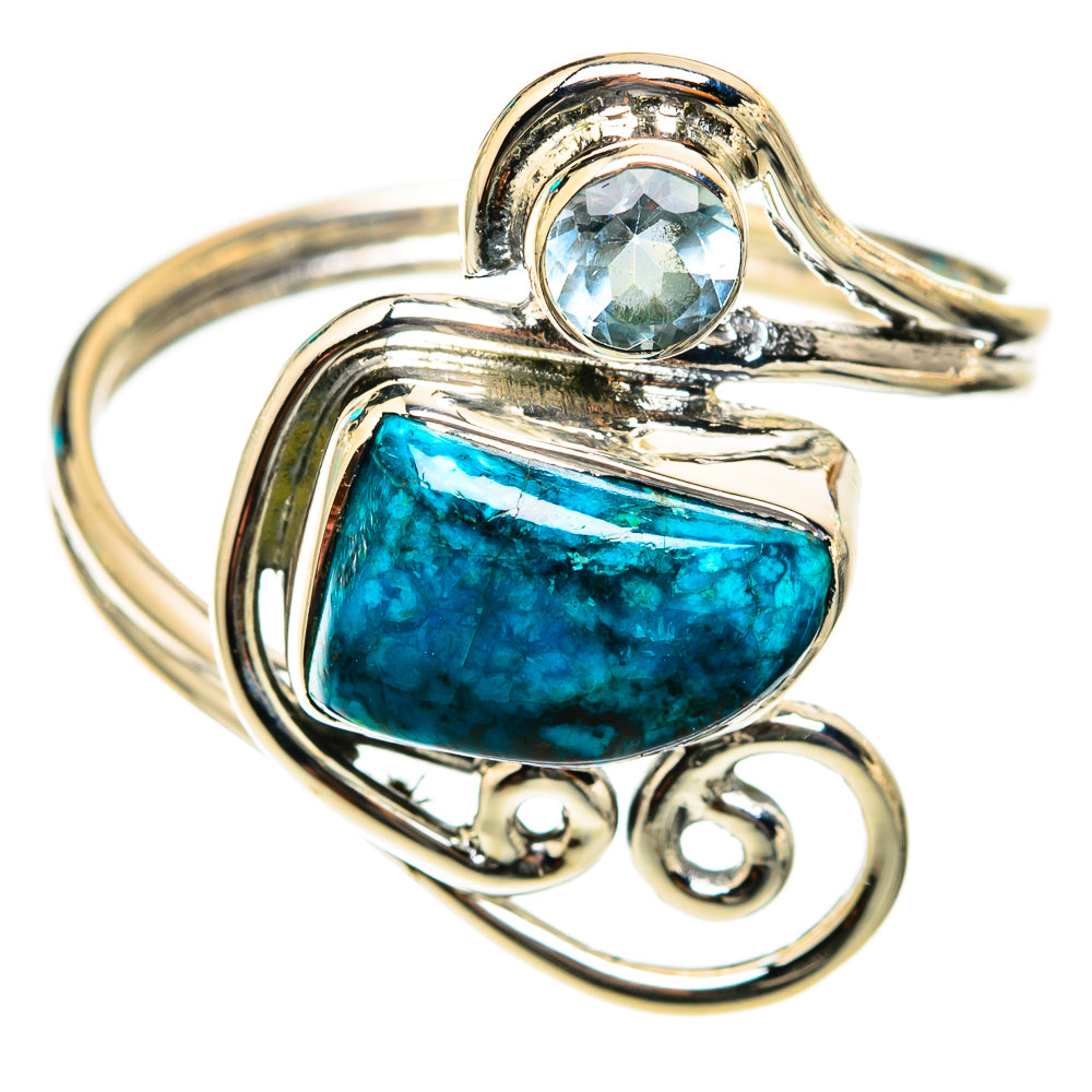 Shattuckite Rings handcrafted by Ana Silver Co - RING118398 - Photo 2
