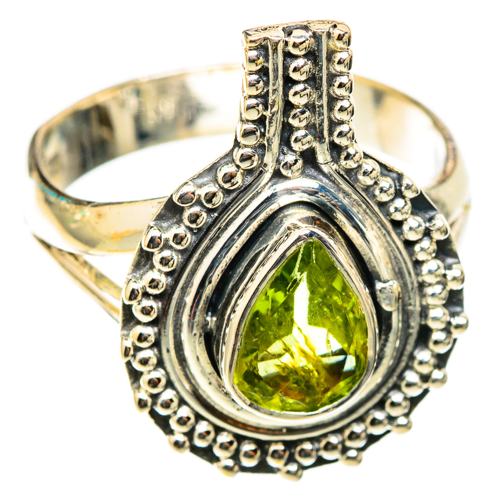 Peridot Rings handcrafted by Ana Silver Co - RING118400 - Photo 2