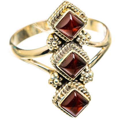 Garnet Rings handcrafted by Ana Silver Co - RING118404 - Photo 2