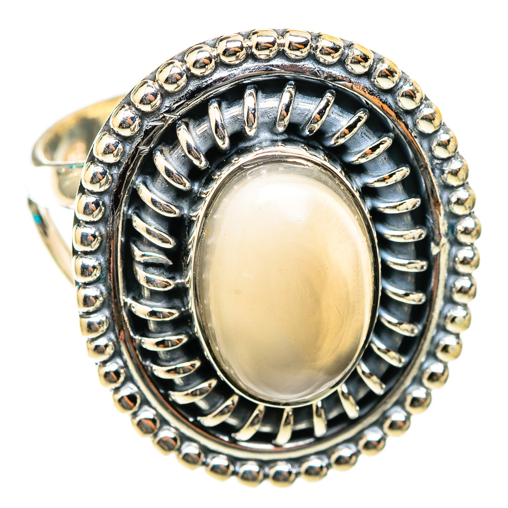 Moonstone Rings handcrafted by Ana Silver Co - RING118409 - Photo 2