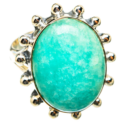 Amazonite Rings handcrafted by Ana Silver Co - RING118436 - Photo 2
