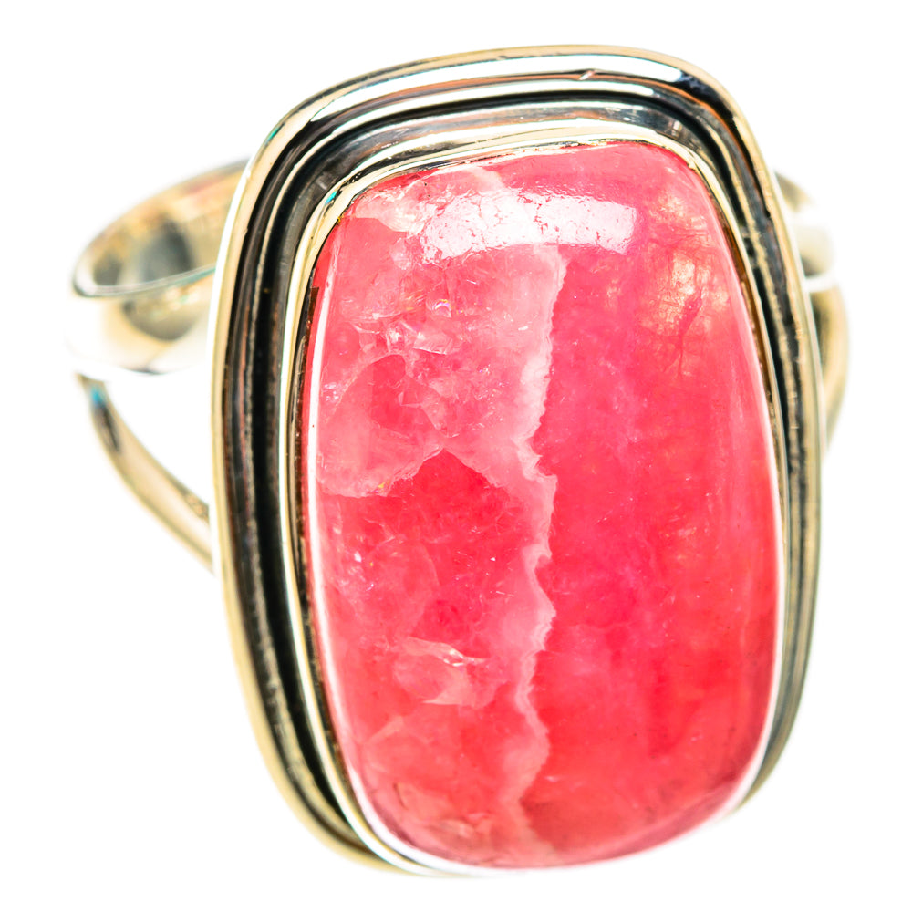 Rhodochrosite Rings handcrafted by Ana Silver Co - RING118440 - Photo 2