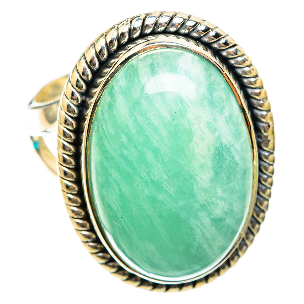 Amazonite Rings handcrafted by Ana Silver Co - RING118450 - Photo 2