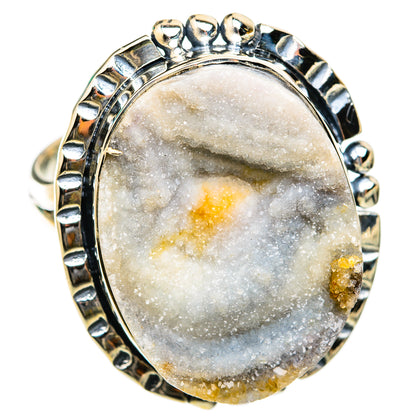 Desert Druzy Rings handcrafted by Ana Silver Co - RING118466 - Photo 2