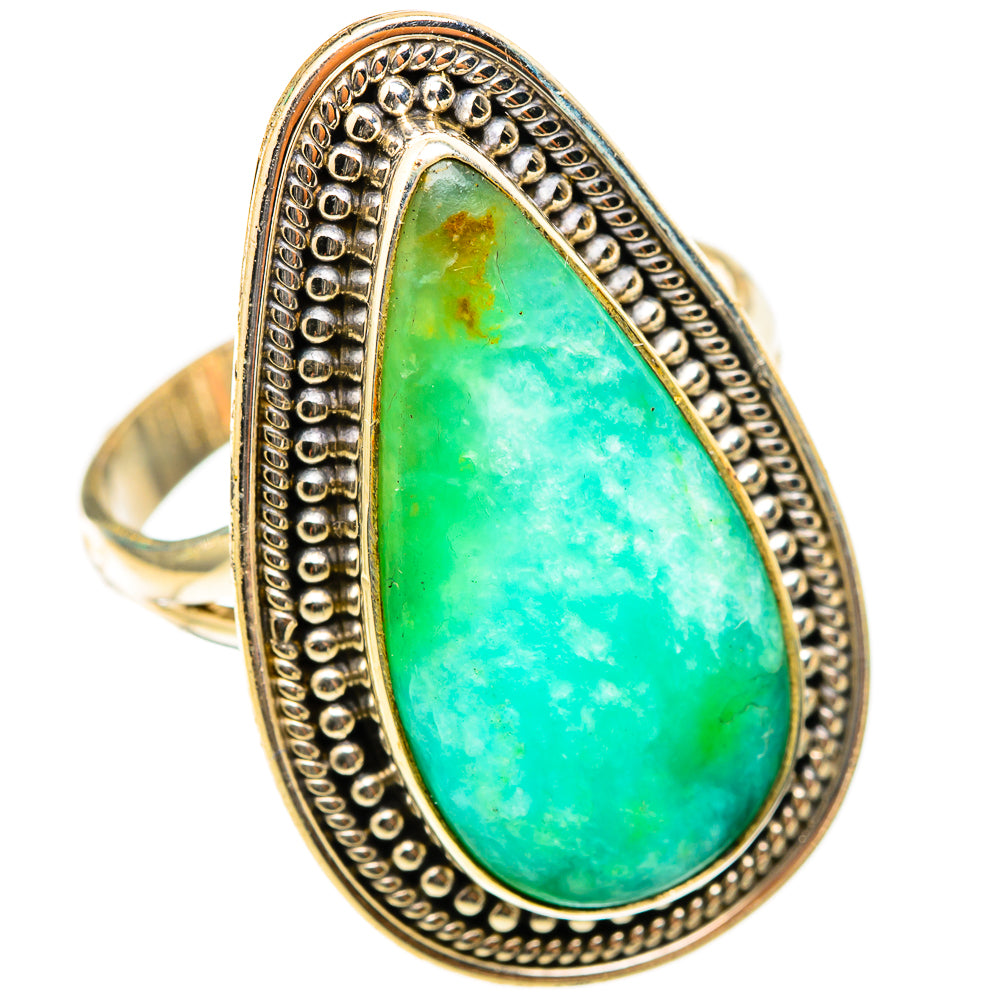 Peruvian Opal Rings handcrafted by Ana Silver Co - RING118481 - Photo 2