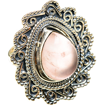 Rose Quartz Rings handcrafted by Ana Silver Co - RING118488 - Photo 2