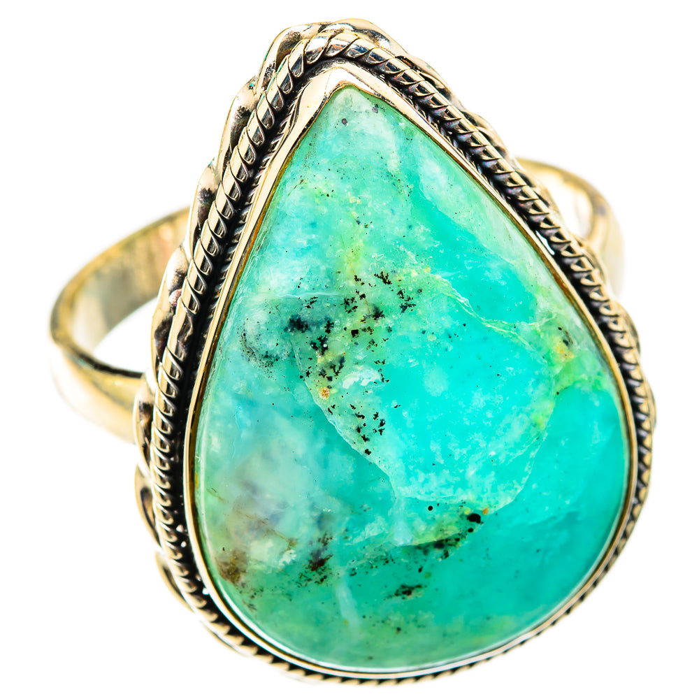 Peruvian Opal Rings handcrafted by Ana Silver Co - RING118508 - Photo 2